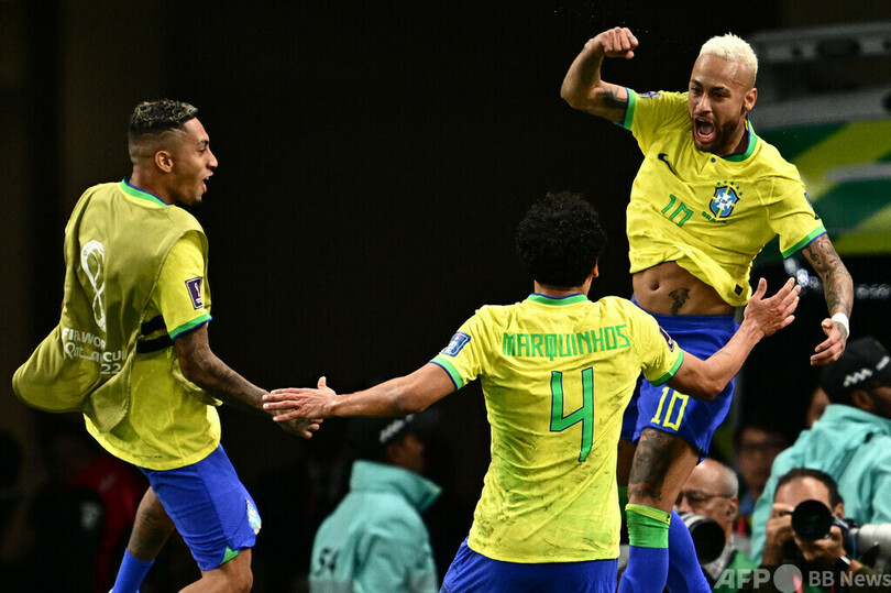 ネイマールがブラジル代表通算77ゴール、ペレに並ぶ カタールW杯