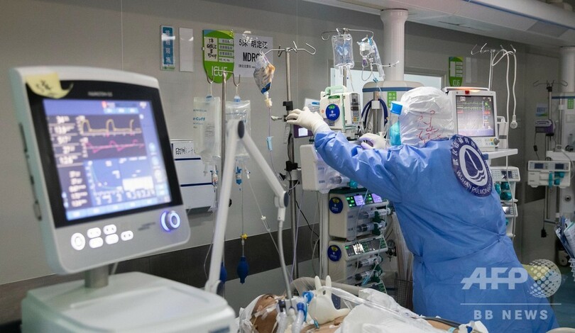70歳の感染症重症患者、ECMO治療で生還 中国・武漢