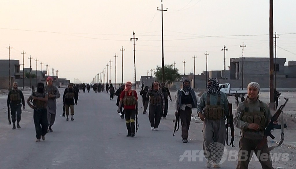 イラク軍、首都北方50キロ付近でイスラム武装勢力と交戦 写真4枚 国際ニュース:AFPBB News