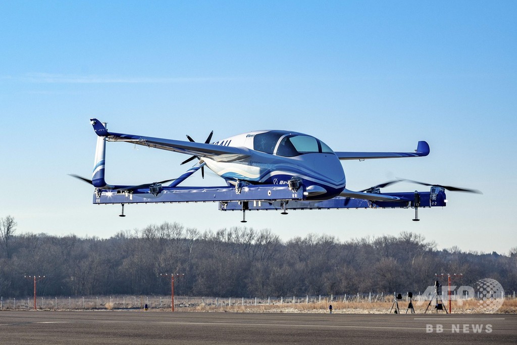 米ボーイング、「空飛ぶ車」試作機の試験飛行に成功 米ボーイング、「空飛ぶ車」試作機の試験飛行に成功