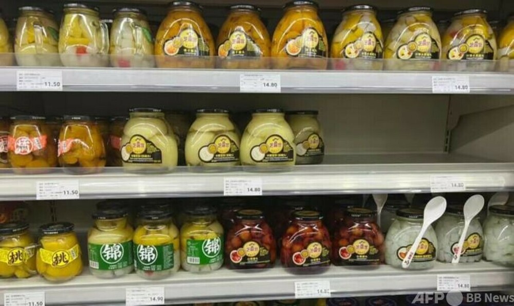 コロナに効く？ 中国で桃缶「爆買い」、専門家は「薬効ない」と否定 - AFPBB News