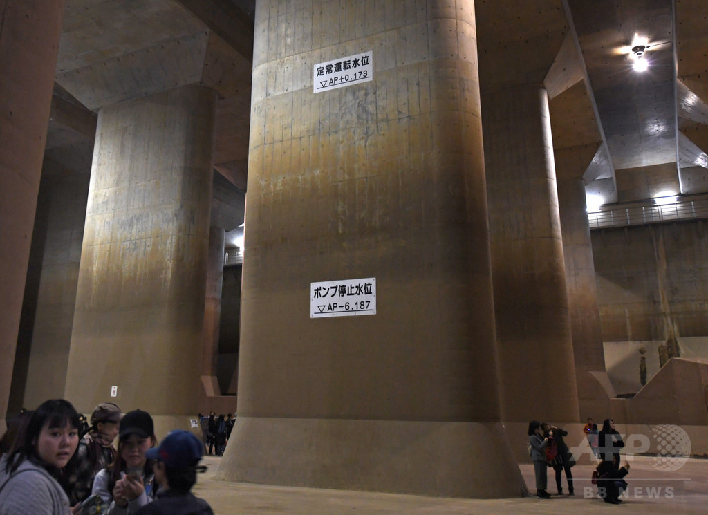 「地下神殿」完成10周年、首都圏外郭放水路　特別見学会開催
