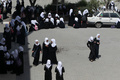 ガザ市内の学校の教室の様子（2013年4月2日撮影）。(c)AFP/MAHMUD HAMS