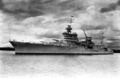 米軍の重巡洋艦インディアナポリス。真珠湾で撮影（1937年撮影）。(c)AFP/US NAVY