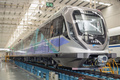 披露された時速160キロの4Aマーシャリング列車（2022年9月19日撮影）。(c)CNS/劉忠俊
