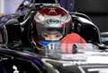 FIA-F4選手権のシーズン開幕を控え、静岡県小山町の富士スピードウェイでテスト走行に臨む今橋彩佳（2016年3月23日撮影）。(c)AFP/TORU YAMANAKA