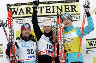 ＜ノルディックスキー複合 06-07W杯・第16戦＞デモング シーズン初優勝を飾る - フィンランド