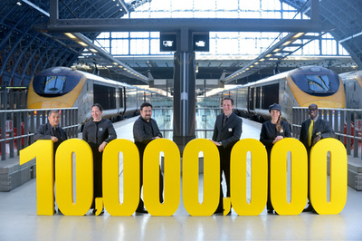 ユーロスター利用者数、2013年に過去最多を記録