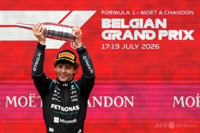 アントネッリ、堅実なレースで今季6勝目 ベルギーGP