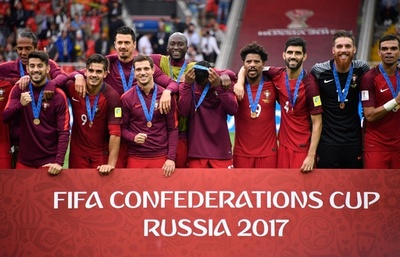 ポルトガルがコンフェデ杯3位、延長戦の末メキシコに勝利