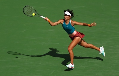 ラドゥカヌが3回戦敗退、終盤に崩れる BNPパリバOP