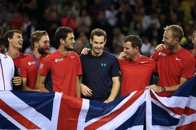 マレーが英国を準々決勝に導く、デビス杯