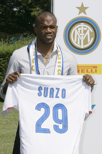 ダビド・スアソ インテル入団会見に出席