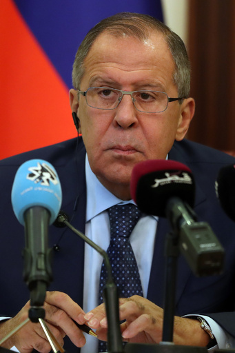 ロシア外相、米に軍事力行使の自制求める 北朝鮮情勢めぐり