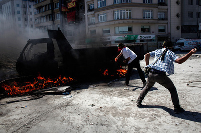 トルコ首相、デモ隊に「もう我慢できない」 強硬姿勢再び