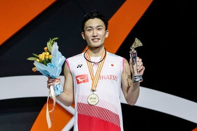 日本勢がアベック優勝、桃田は新世代の台頭喜ぶ アジア選手権