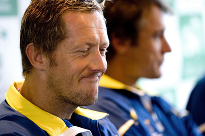 準決勝で対戦するスウェーデンと米国が会見を行う