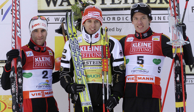 キルヒアイゼン W杯複合第6戦を制しシーズン3勝目