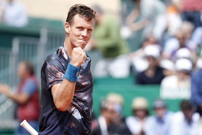 ベルディハがモンフィス退け決勝へ、モンテカルロ・マスターズ