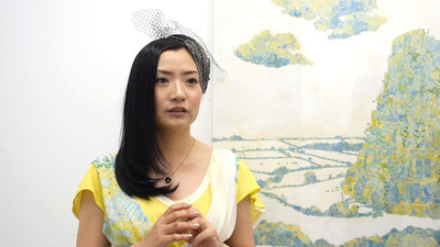 動画：作家・イラストレーターD［di：］の個展、南青山で開催