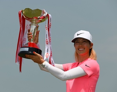 ウィーがHSBC女子チャンピオンズ優勝、4年ぶりツアー制覇