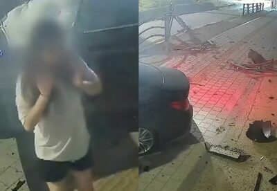 韓国で無免許・飲酒の逆走車が女子高生を直撃…脳出血や顔面骨折の重傷