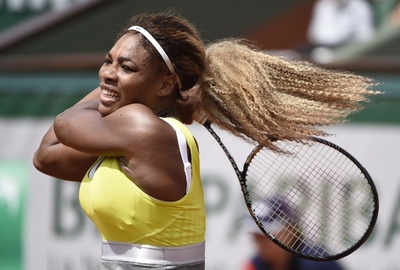 セレーナ、リムを一蹴し2回戦へ 全仏オープン