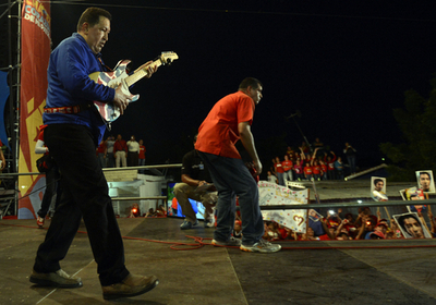 「私が米国民ならオバマ氏に投票する」、チャベス大統領