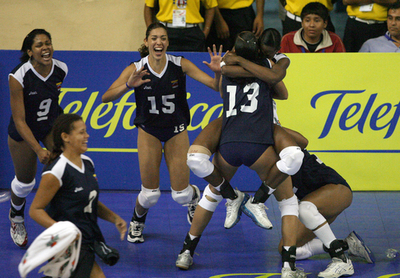 ベネズエラ女子 フルセットの末にペルーを破り北京五輪権獲得