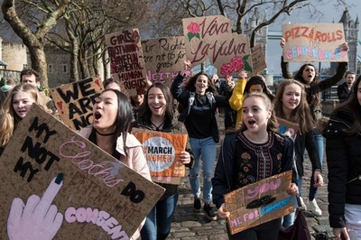 8日の「国際女性デー」控え世界各地でイベント