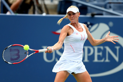 初戦突破の李娜、プレッシャー感じながらも「日々勉強」　全米オープン