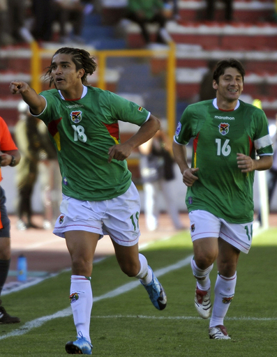 ボリビア ホームでブラジルに勝利、W杯予選