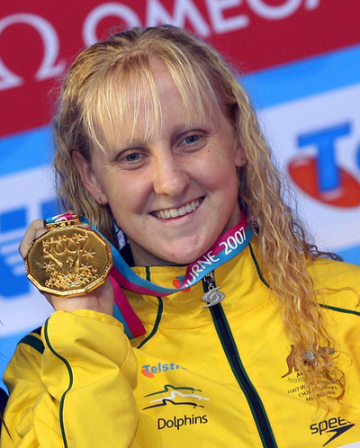 ＜第12回世界水泳選手権＞競泳、シッパー 女子200メートルバタフライで金メダルを獲得 - オーストラリア