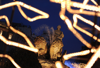 マドリードのクリスマス・イルミネーション