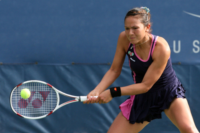 瀬間友里加 初戦でチャクベターゼに敗れる、全米オープンテニス