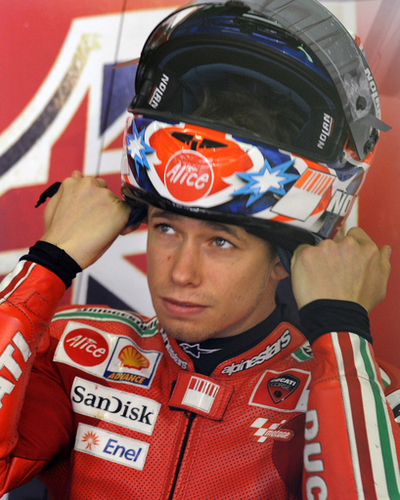 ケーシー・ストーナー フリー走行3回目でトップタイム