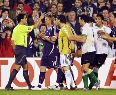 ＜サッカー リーガエスパニョーラ＞ラシンvsレアル・マドリード戦の主審が脅迫を受ける - スペイン