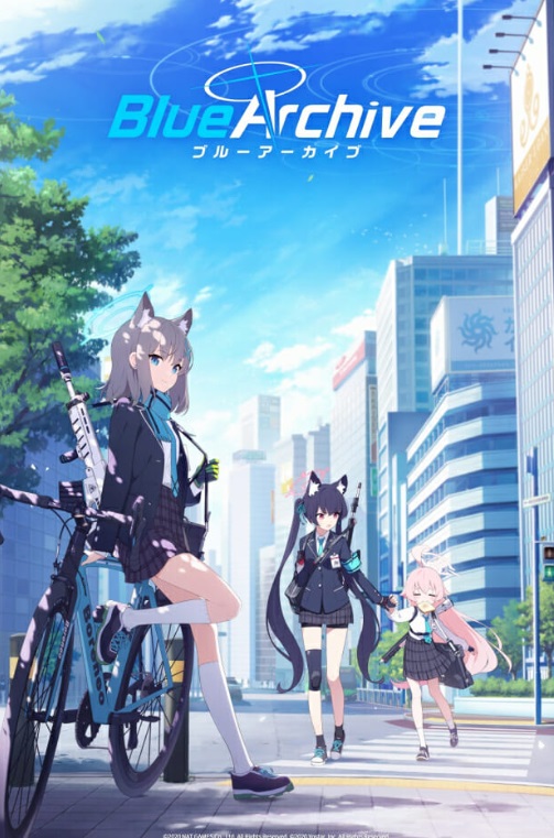 日本で発売されたブルーアーカイブ(c)KOREA WAVE