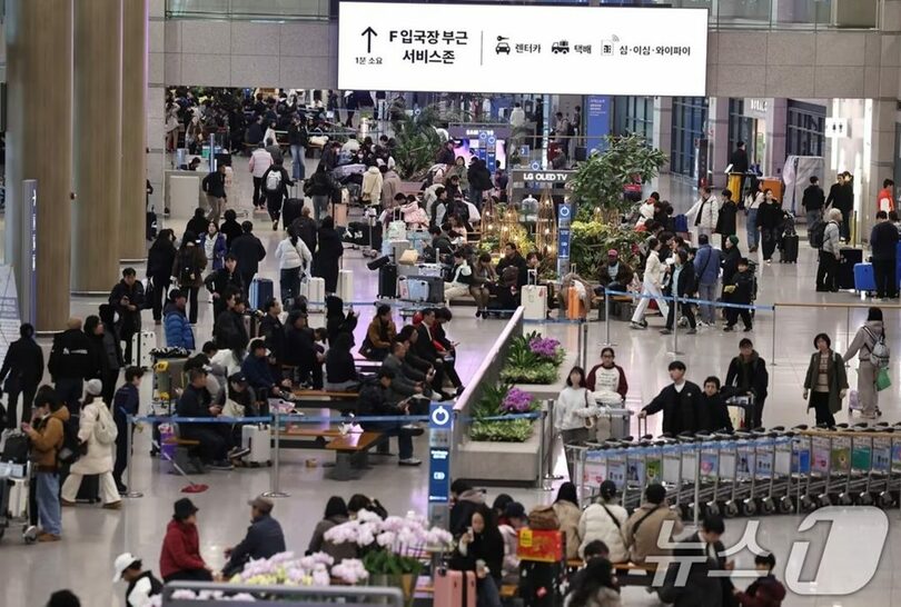 仁川国際空港のロビー(c)news1