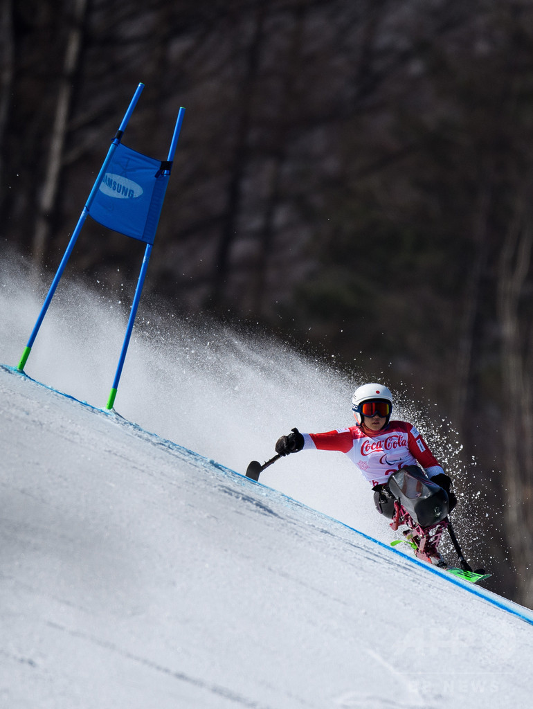 村岡がスーパー大回転で銅、今大会2個目のメダル 平昌パラ