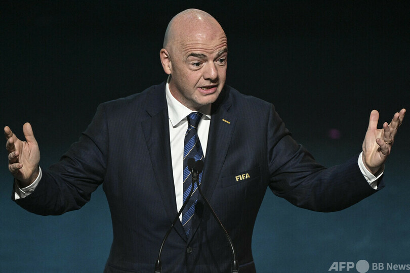 「W杯停戦を」 FIFA会長、G20で呼び掛け