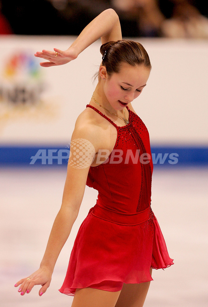 長洲未来 全米選手権SPで首位