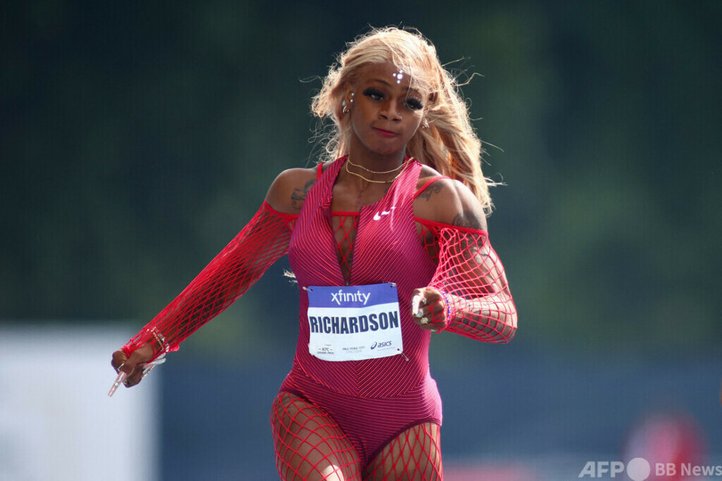 リチャードソンが選考会女子100m予選で敗退 世陸出場逃す