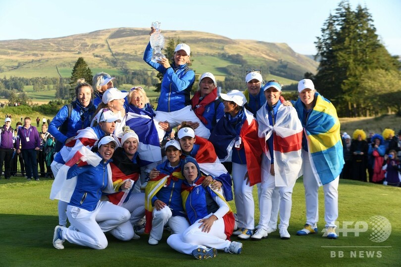 欧州選抜 米国選抜との激戦制し3大会ぶりのソルハイム杯制覇 写真11枚 国際ニュース Afpbb News