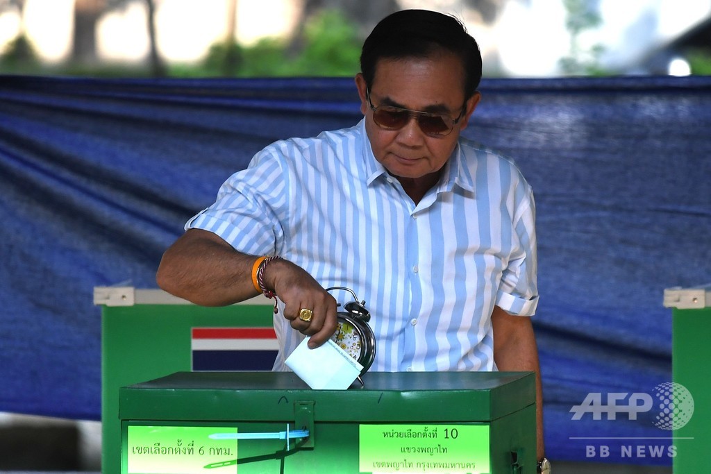 タイ総選挙、投票締め切られる 投票率は推定80％ 写真14枚 国際ニュース：afpbb News