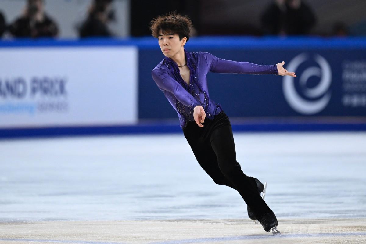 前回王者の佐藤駿が男子SP首位発進、中国杯 写真18枚 国際ニュース
