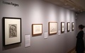 英ロンドンのコートールド美術館の「Art and Artifice: Fakes from the Collection（アートと策略：コレクションの贋作）」展の会場（2023年6月16日撮影）。(c)HENRY NICHOLLS / AFP