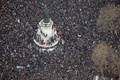 仏パリ（Paris）のレピュブリック広場（Place de La Republique）で行われた反テロ集会（2015年1月11日撮影）。(c)AFP/KENZO TRIBOUILLARD