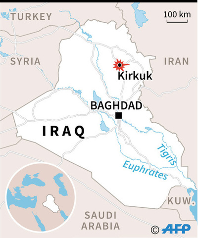 イラクの米軍駐留基地にロケット弾、犠牲者なし