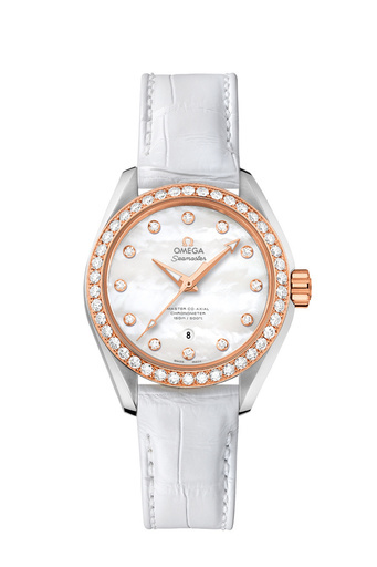 「オメガ」タヒチ産マザーオブパールの新作ウオッチ